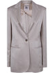 Semicouture Linen Viscose Jacket