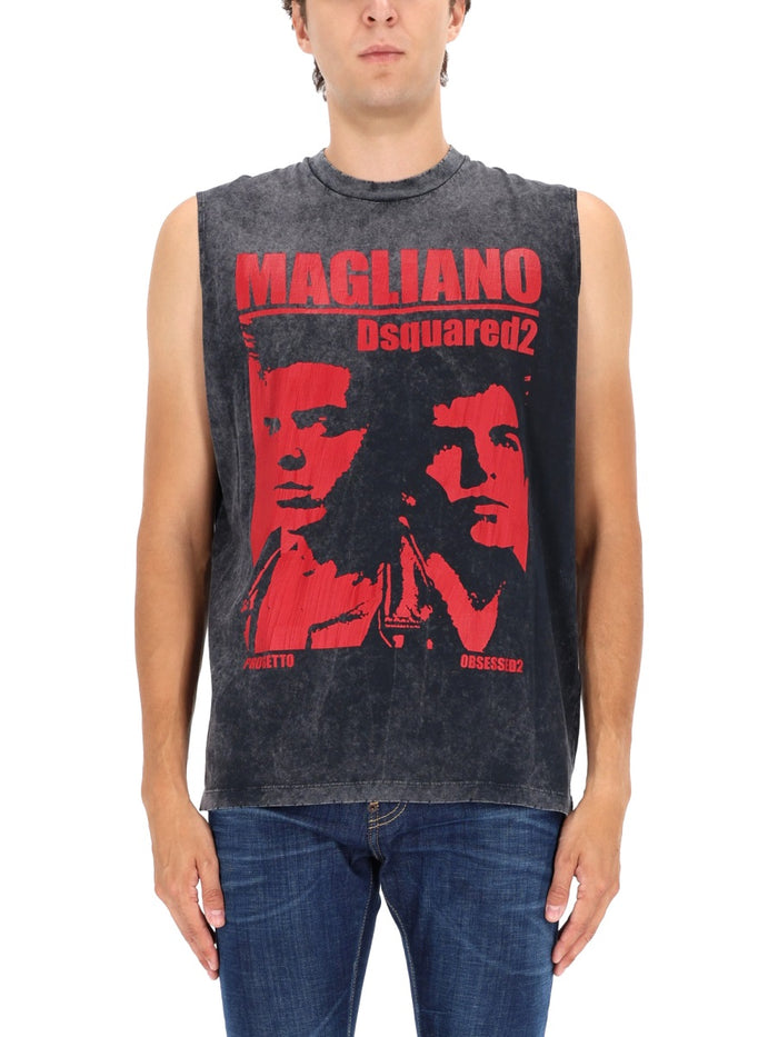 Dsquared2 Dsquared2 X Magliano Tshirt