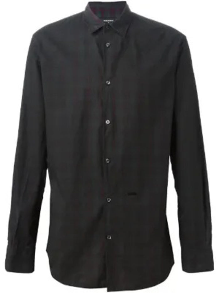 Dsquared2 Black Cotton Shirt