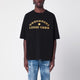 Dsquared2  Black Cotton T-Shirt With Logo