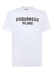 Dsquared2 White Cotton T-Shirt