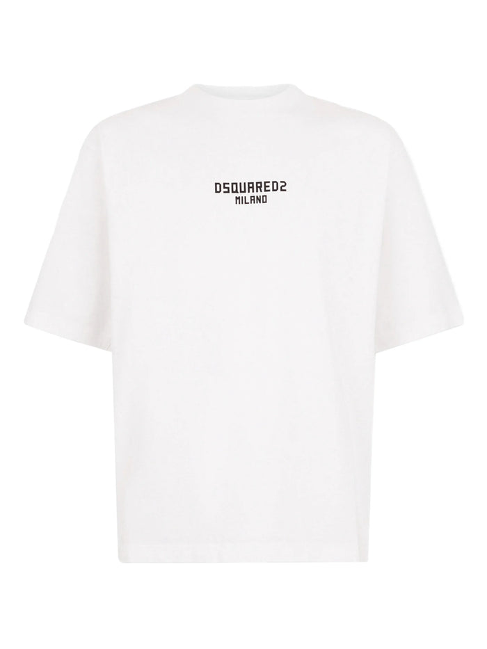 Dsquared2 White Cotton T-Shirt