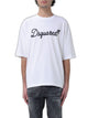 Dsquared2 White Cotton Tee Shirt