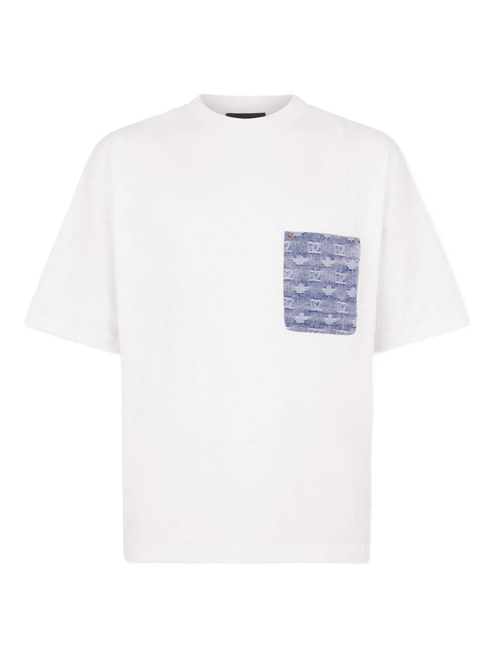 Dsquared2 White Cotton T-Shirt