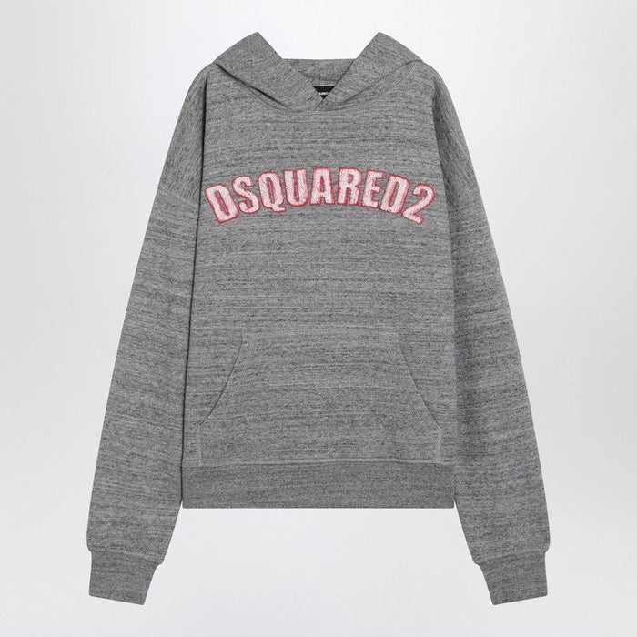 Dsquared2  Grey Cotton Sweatshirt With Logo