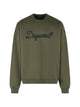 Dsquared2 Olive Green Cotton Sweater