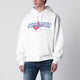 Dsquared2 White Relaxedfit Sweatshirt With Logo Print