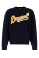 Dsquared2 Blue Wool Sweater