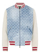 Dsquared2 Off White Denim Cotton Pullover