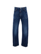 Dsquared2 Navy Blue Cotton Polyester Pants
