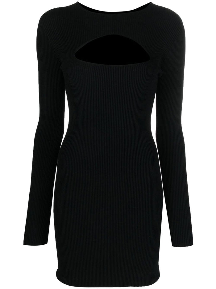 Dsquared2 Black Viscose Dress