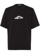 Dsquared2 Men Black Cotton T-Shirt