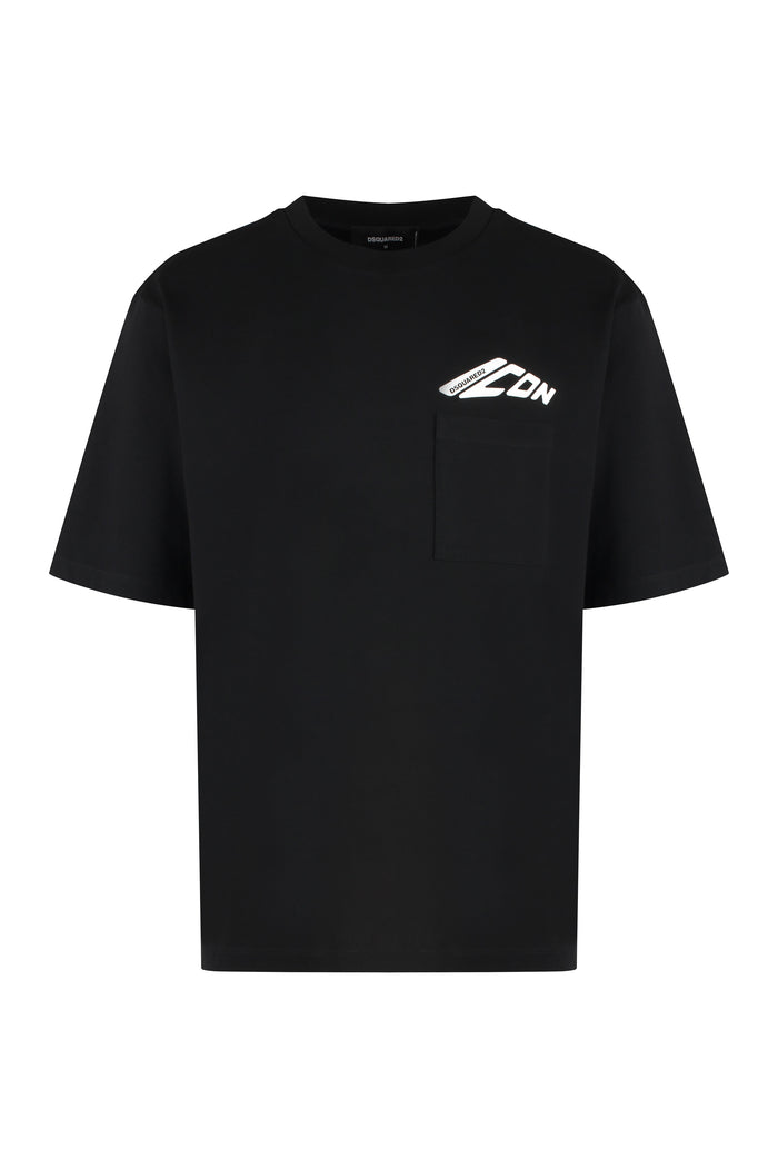Dsquared2 Cotton Crew-Neck T-Shirt