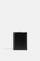 Comme Des Garçons Wallet Portefeuille Plié En Cuir Noir