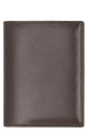 Comme Des Garçons Wallet Portefeuille Plié En Cuir Marron