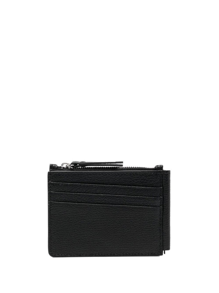 Maison Margiela Black Leather Card Holder