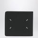 Maison Margiela Black Four Stitches Bi-Fold Wallet