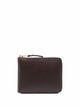 Comme Des Garçons Wallet Grained Leather Wallet