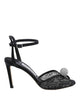 Jimmy Choo Jimmy Choo Black Sacora Pump Sandals