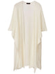 Fabiana Filippi Open Cape In Mohair And Alpaca With Micro Sequins