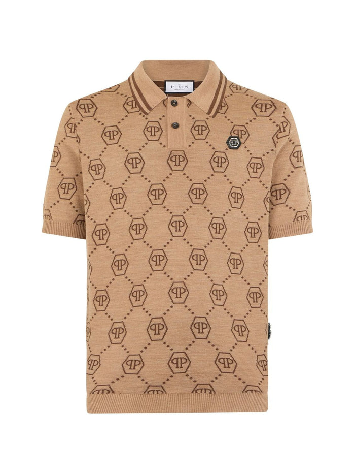 Philipp Plein Philipp Plein Monogram Polo Shirt
