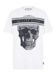 Philipp Plein Round Neck T-Shirt Skull Logo Line
