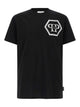 Philipp Plein Black Cotton T-Shirt