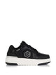 Philipp Plein Black Lace-Up Perforated Sneakers