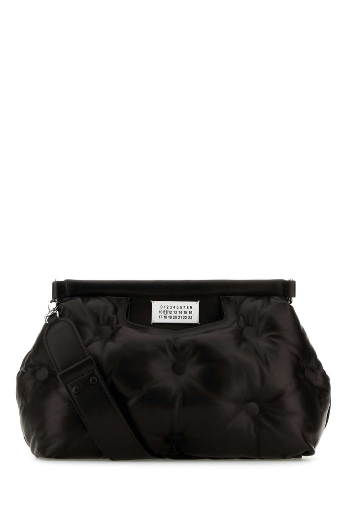 Maison Margiela Black Leather Shoulder Bag