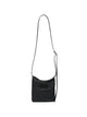 Mm6 Maison Margiela Black Nylon Numeric Vertical Crossbody Bag