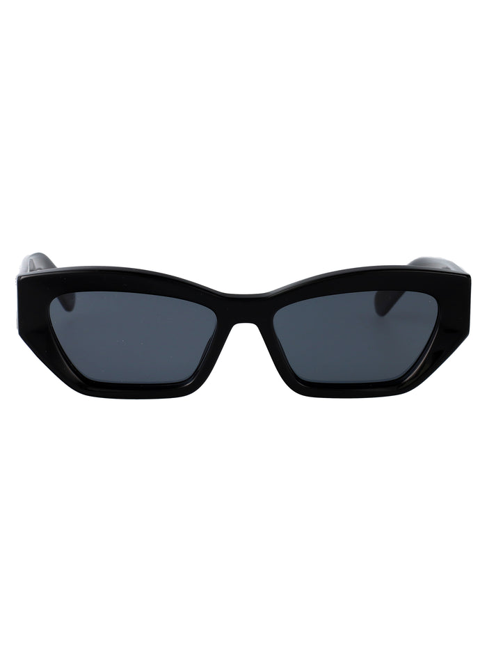 Stella Mccartney Shiny Black Plastic Sunglasses
