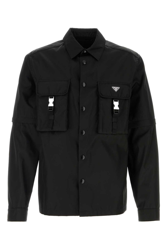 Prada Black Re-Nylon Shirt