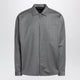 Prada  Gray Wool Overshirt With Zip