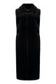 Bb Couture Scarlet Faux Fur Waistcoat