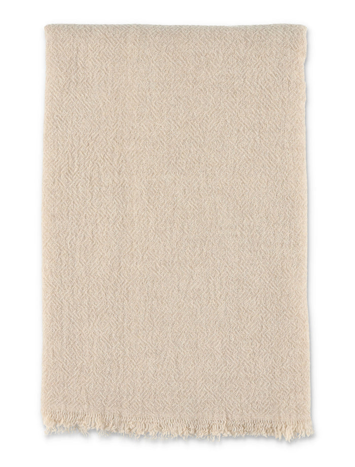 The Frankie Shop Solnak Lightweight Wool Scarf The Frankie Shop - Sand