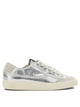 Autry Windscape Low Silver Canvas Suede Cow Leather Rubber Sneakers