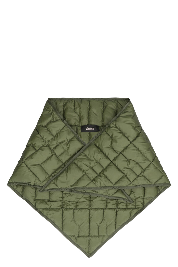 Herno Quilted Ripstop Laminar Scarf