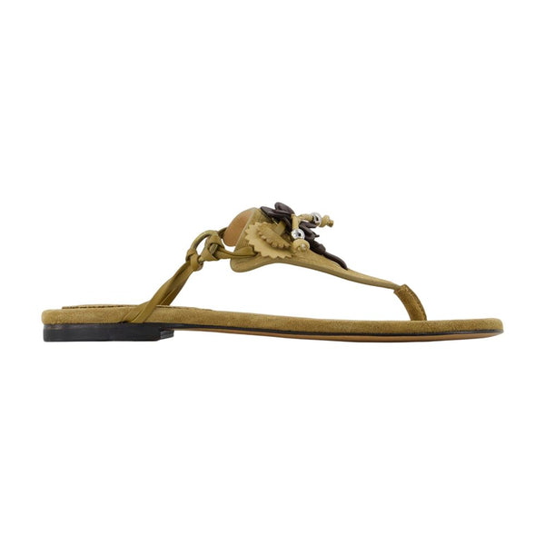 Isabel Marant Elato Gd Sandals -  - Leather - Brown