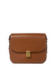 Soeur Brown Leather Crossbody Bag