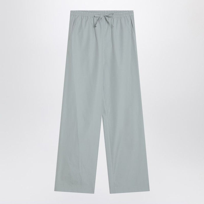 Loulou Studio  Light Blue Trousers In Cotton