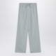 Loulou De Saison Light Blue Trousers In Cotton