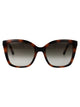 Ferragamo Tortoise Injected Sunglasses