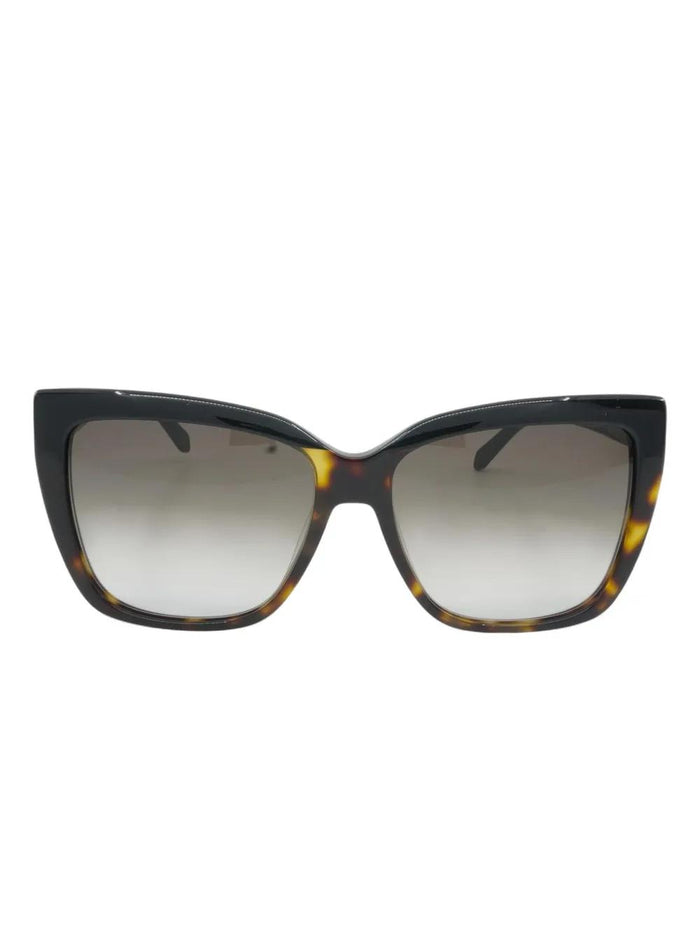 Ferragamo Black/Tortoise Acetate Sunglasses