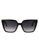 Ferragamo Black Acetate Sunglasses