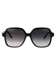Ferragamo Black Acetate Sunglasses