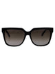 Ferragamo Black Acetate Sunglasses