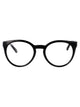 Ferragamo Black Acetate Glasses