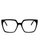 Ferragamo Black Injected Glasses