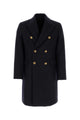 Prada Midnight Blue Wool Blend Coat