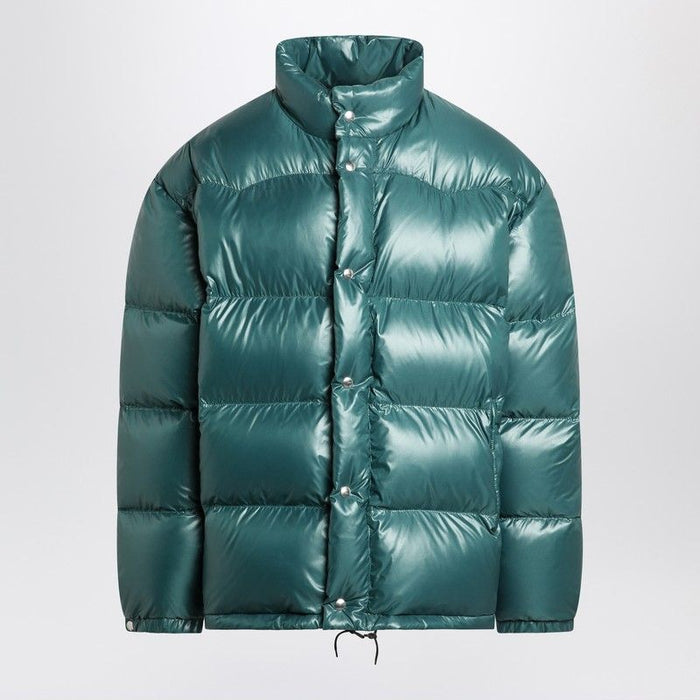 Prada  Teal Jacket In Re-Nylon